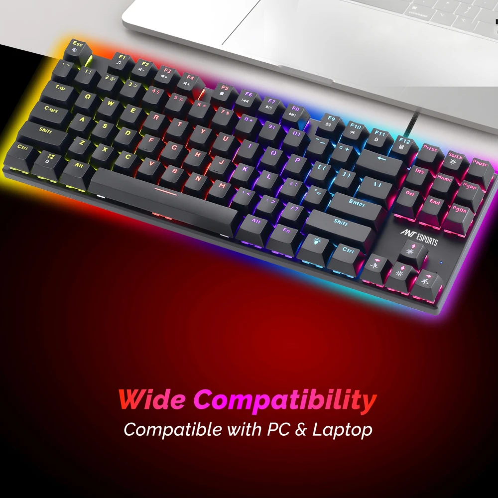 Ant Esports USB Mechanical Gaming RGB Keyboard (Scorpion MK20) view 3